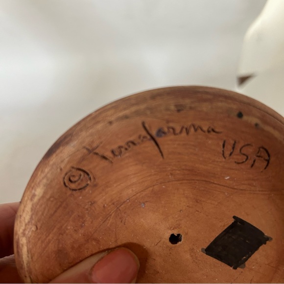 Terrafirma handmade ceramic candlesticks. Dates 1998 - Picture 3 of 4